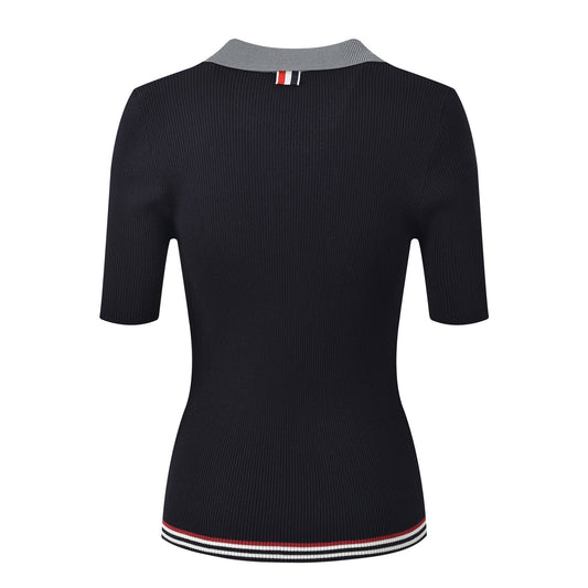 Women Short-sleeved polo shirt THOM TREND