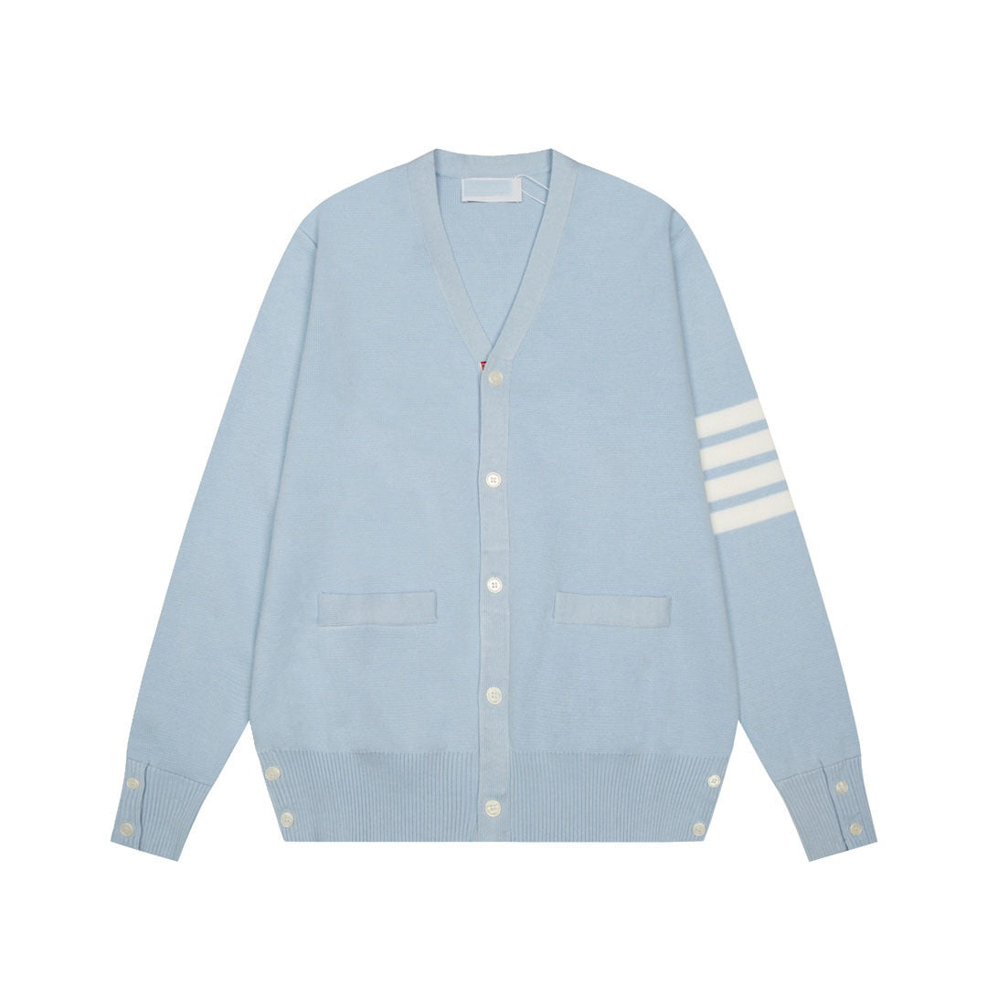 2025SS Classic four-bar cardigan THOM TREND