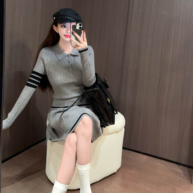 Thom Browne Preppy wool casual knit suit