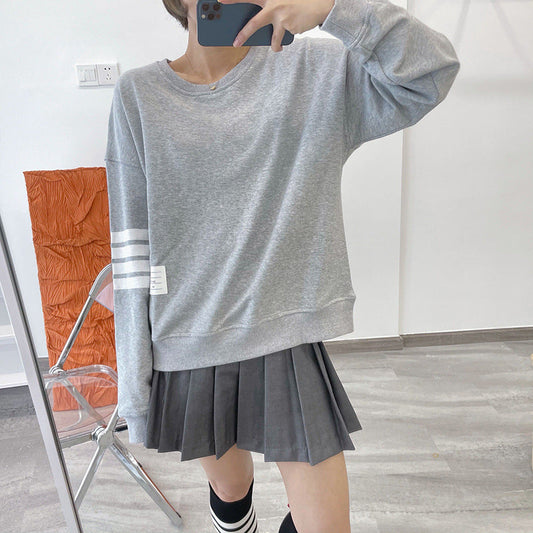 women's four stripe T-shirt sweater（复制） THOM TREND