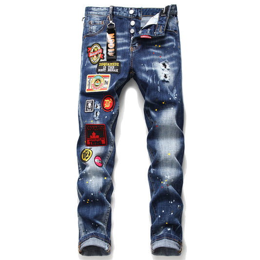 New-DSQ2 2026ss Ripped Jeans