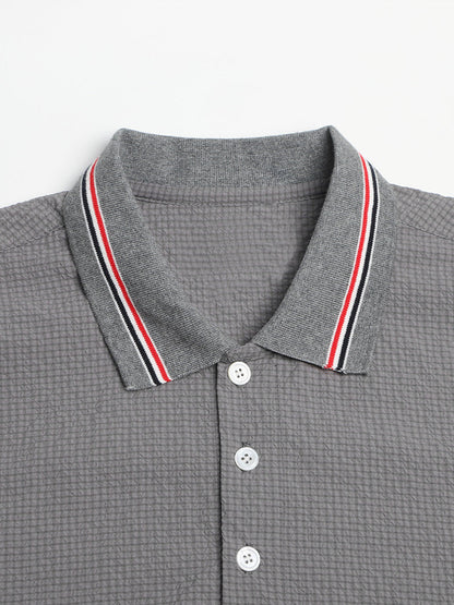 Placket ribbon shirt（副本） THOM TREND