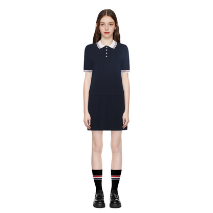Women's short sleeve knitted dress（副本） THOM TREND