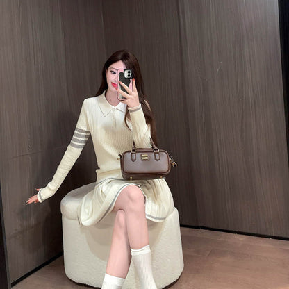 Thom Browne Preppy wool casual knit suit