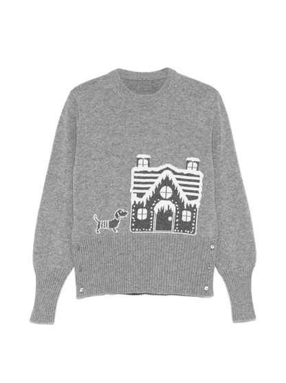 Christmas House Knitted Sweater THOM TREND