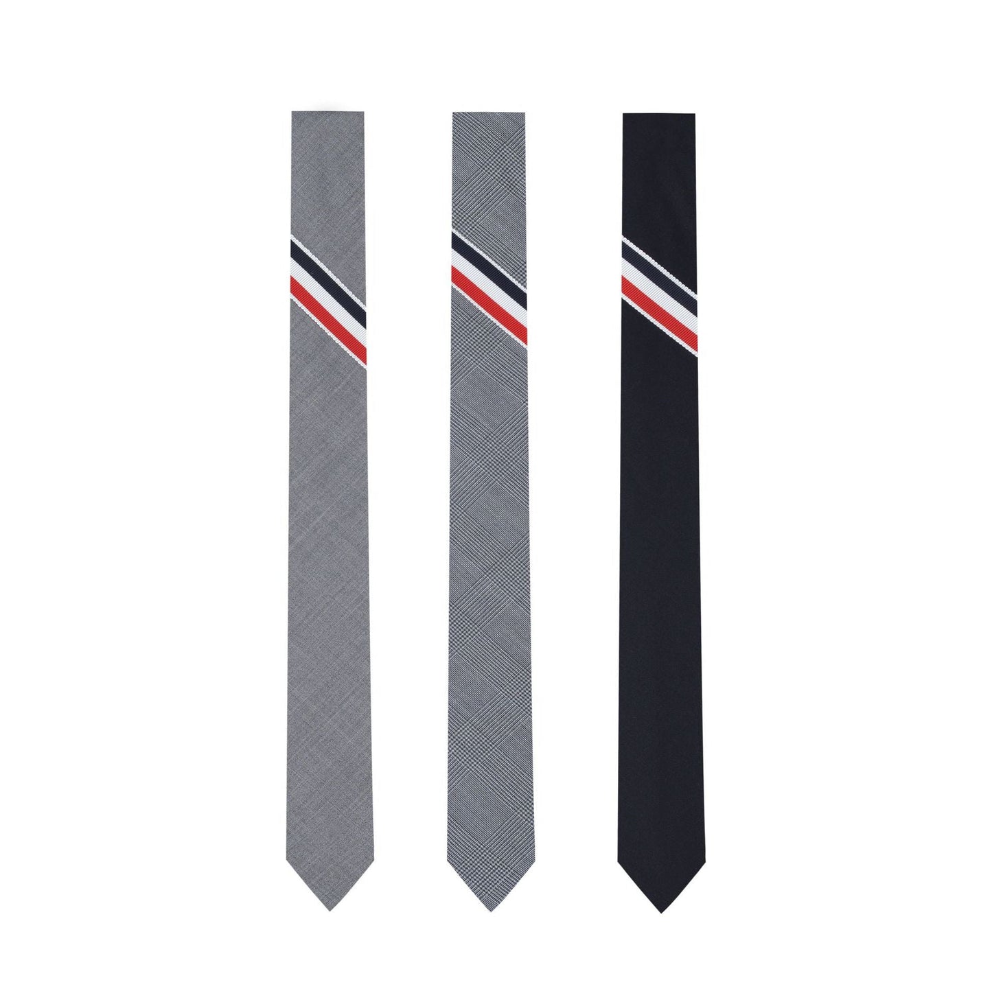 Classic color stripe tie THOM TREND