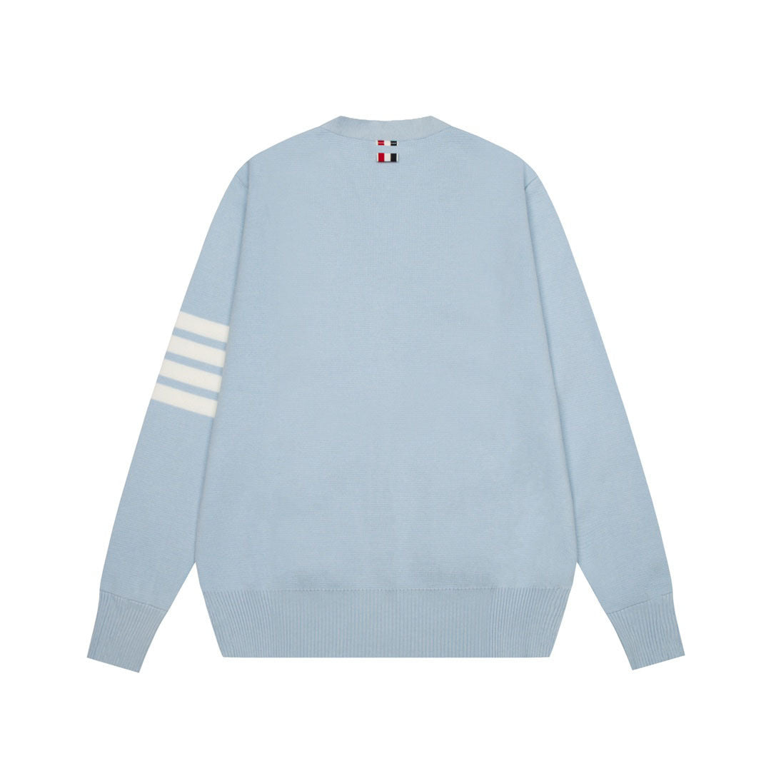 2025SS Classic four-bar cardigan THOM TREND