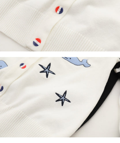 Thom Browne Women's V-neck cardigan