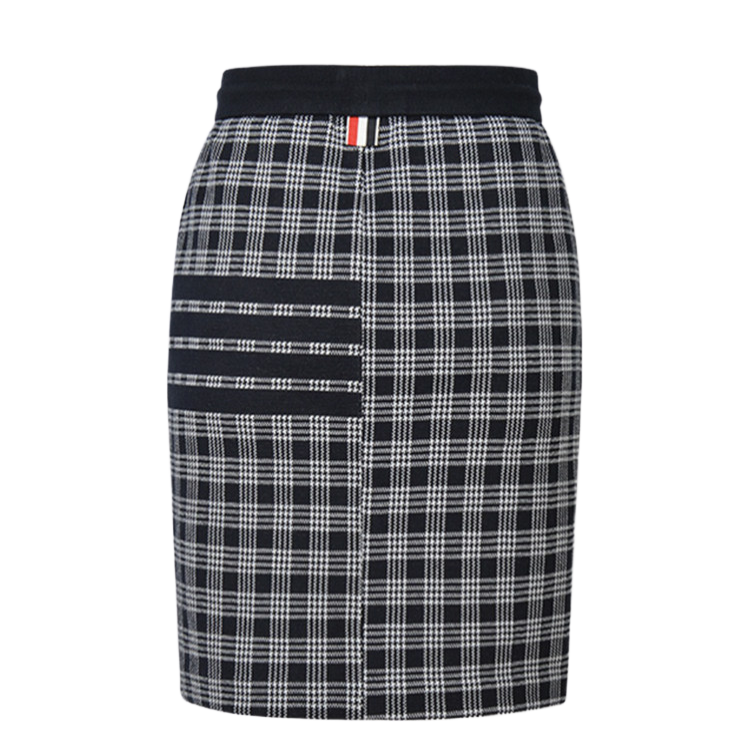2025SS Plaid striped skirt THOM TREND