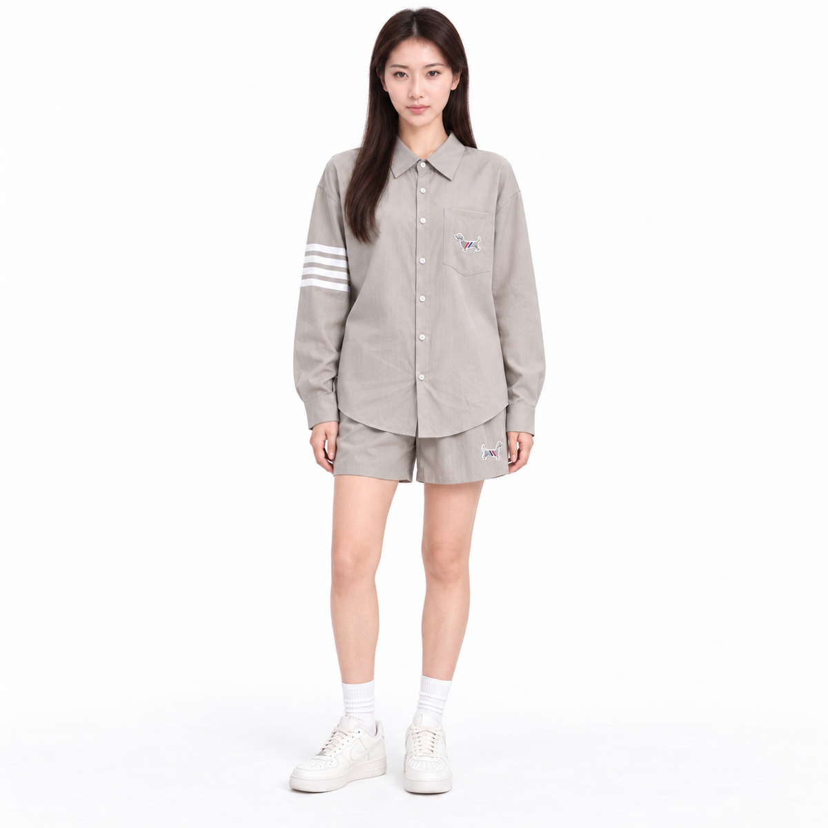 Thom Browne Star Dog Sun Protection Set - Women's Summer UV Jacket