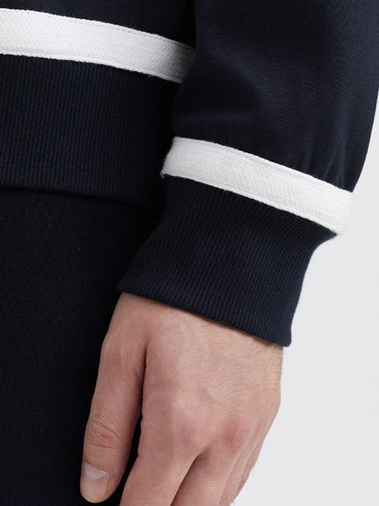 Men's Classic Stripe Zip-Up Top THOM TREND