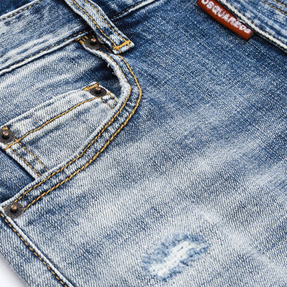 New-DSQ2 Fashion Holes New Jeans