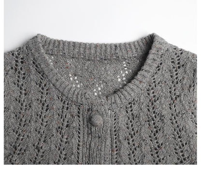 Women's hollow knit T-shirt THOM TREND