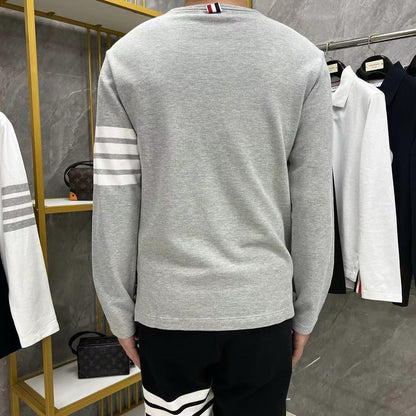 2025SS  Four-bar classic T-shirt THOM TREND