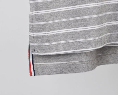 Unisex Striped Short Sleeve T-Shirt（副本） THOM TREND