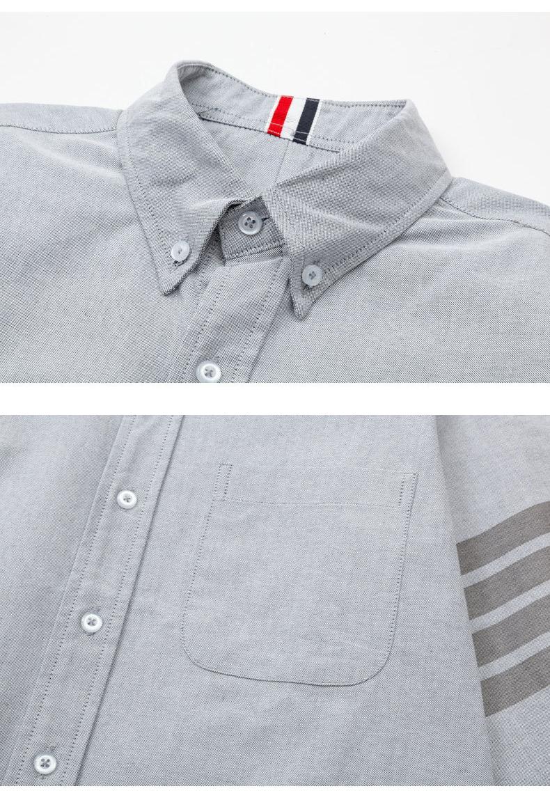 Placket ribbon shirt（副本） THOM TREND