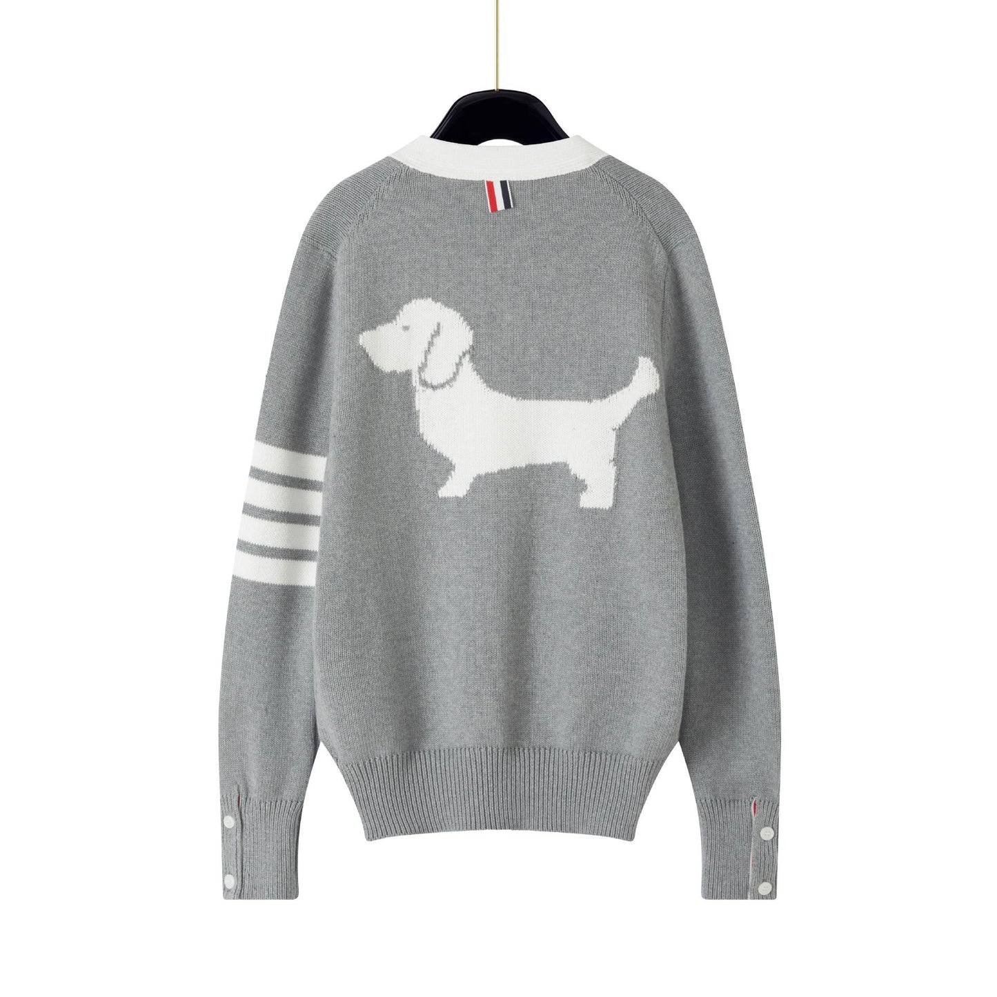2025SS Back Dog Cardigan THOM TREND