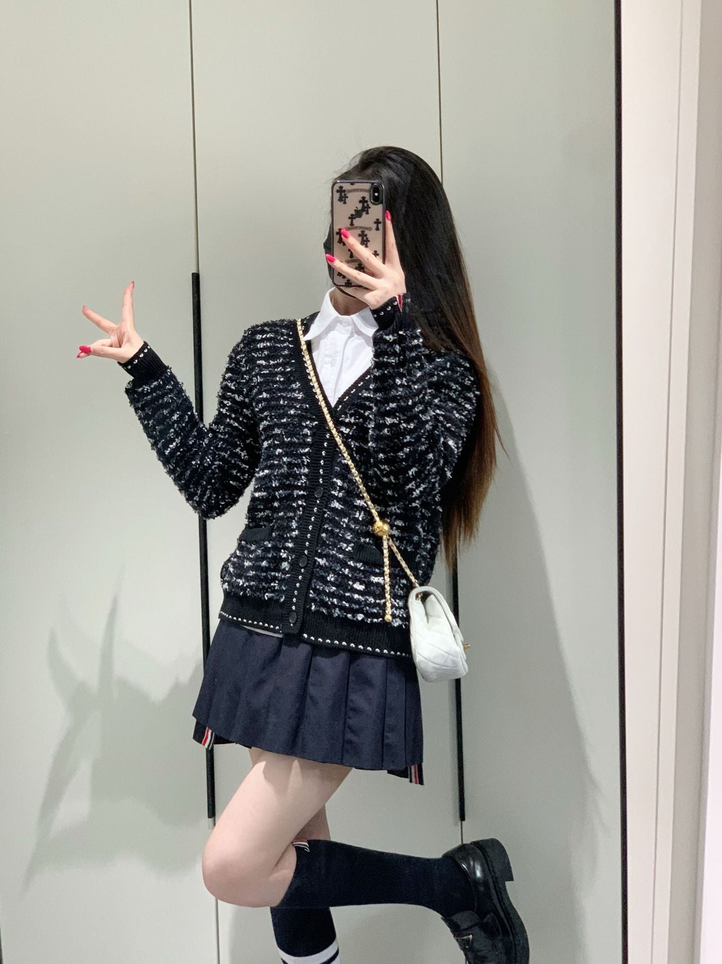 2025SS  Unisex tweed jacket THOM TREND