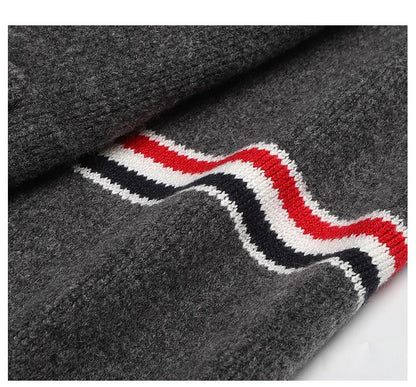 Unisex wool coat with webbing sleeves THOM TREND