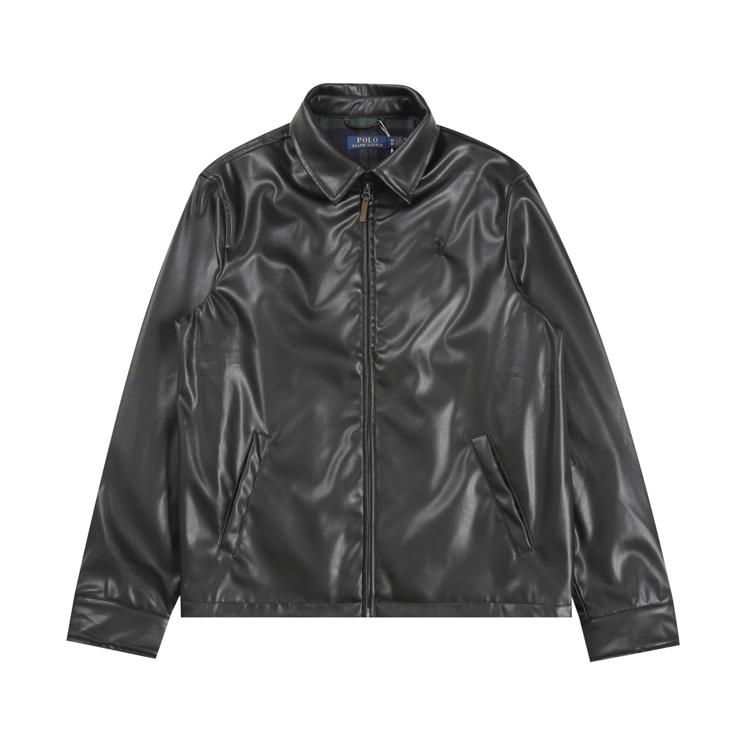 Ralph Lauren Men‘s Leather Jacket Coat