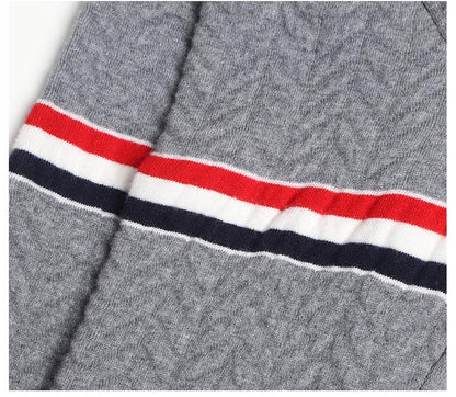 Unisex Herringbone Cardigan Jacket THOM TREND