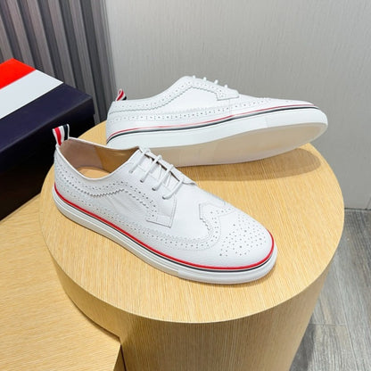 Thom Browne Men's Leather Sneakers