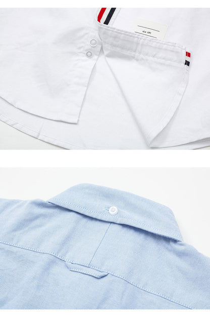 Red, White and Blue Wrap Ribbon Shirt（副本） THOM TREND
