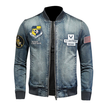 New-DSQ2 Distressed Denim Jacket