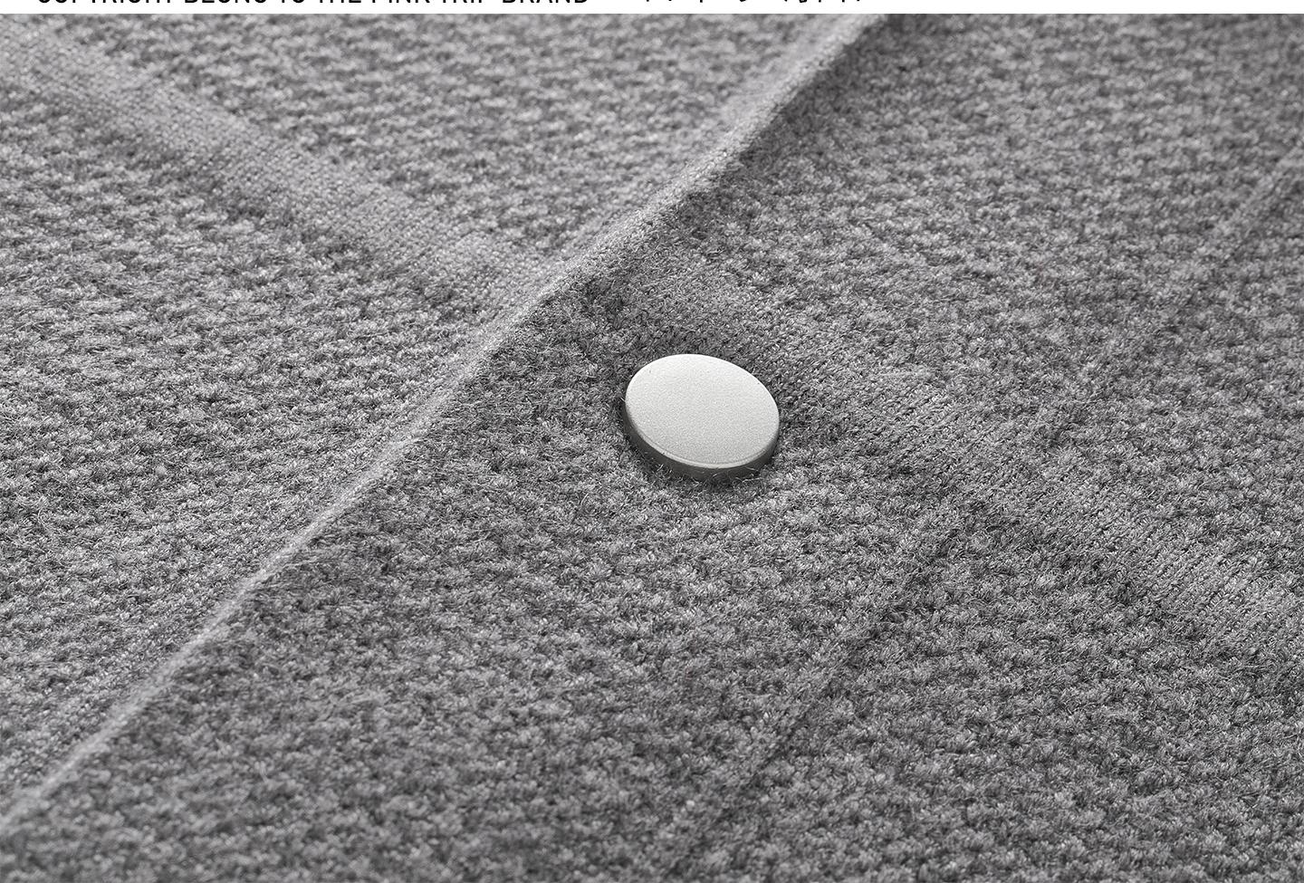 2025SS Polo collar knitted jacket THOM TREND