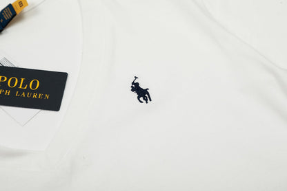 Ralph Lauren Women‘s Cotton V-neck T-shirt