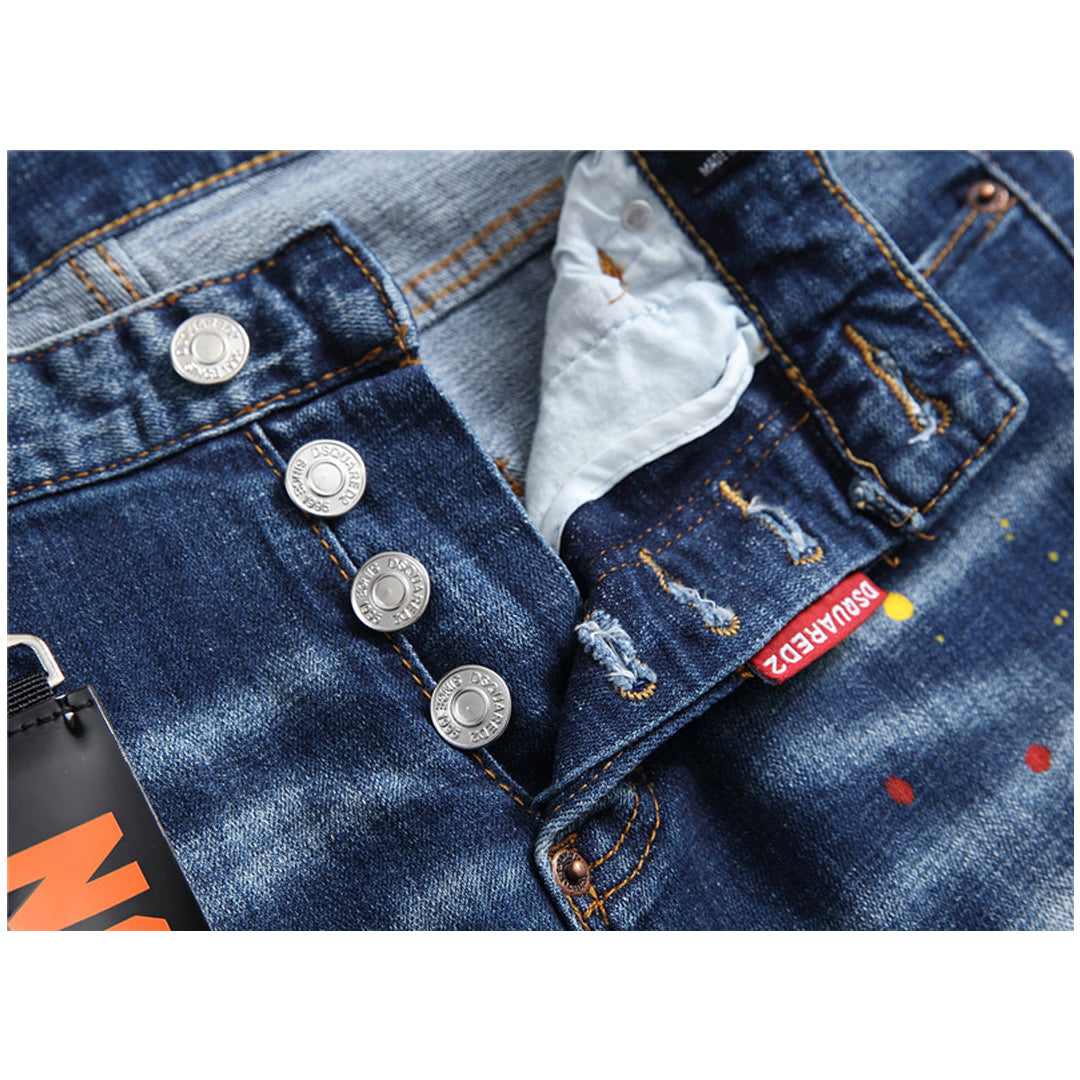 New-DSQ2 2026ss Ripped Jeans