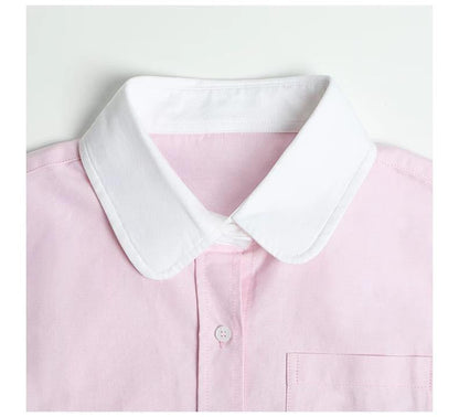 2025SSS Women's belly button-down shirt THOM TREND