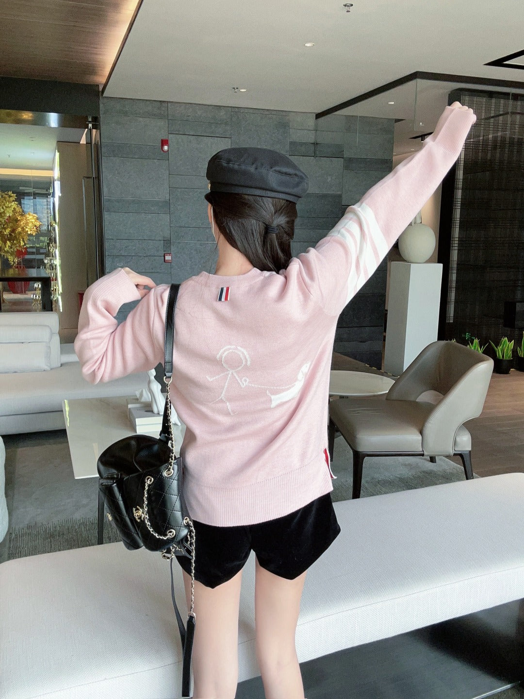 2025SS  Stickman Pullover Sweater THOM TREND