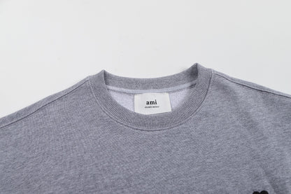 AMI Paris Heart Logo Unisex T-Shirt - Premium Cotton Tee