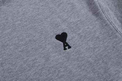 AMI Paris Heart Logo Unisex T-Shirt - Premium Cotton Tee
