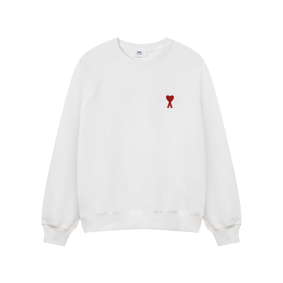 AMI Paris Heart Logo Unisex T-Shirt - Premium Cotton Tee