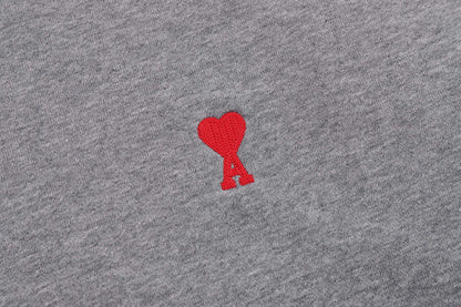 AMI Paris Heart Logo Unisex T-Shirt - Premium Cotton Tee
