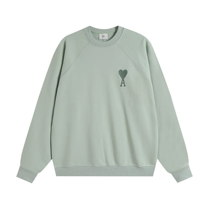 AMI Paris 2026 Unisex Cotton T-Shirt - Classic Casual Tee