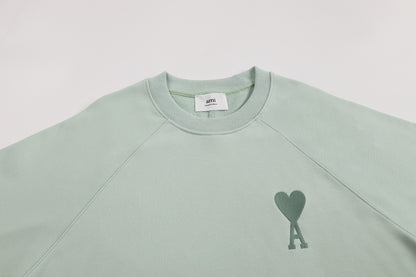 AMI Paris 2026 Unisex Cotton T-Shirt - Classic Casual Tee