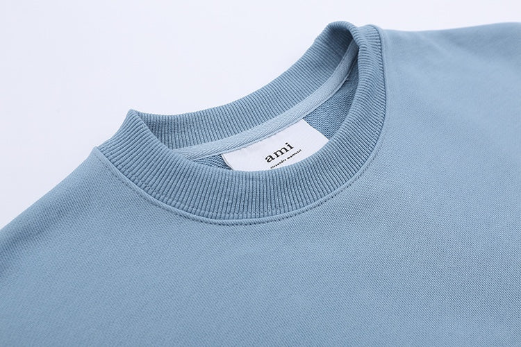 AMI Paris 2026 Unisex Cotton T-Shirt - Classic Casual Tee