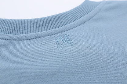 AMI Paris 2026 Unisex Cotton T-Shirt - Classic Casual Tee