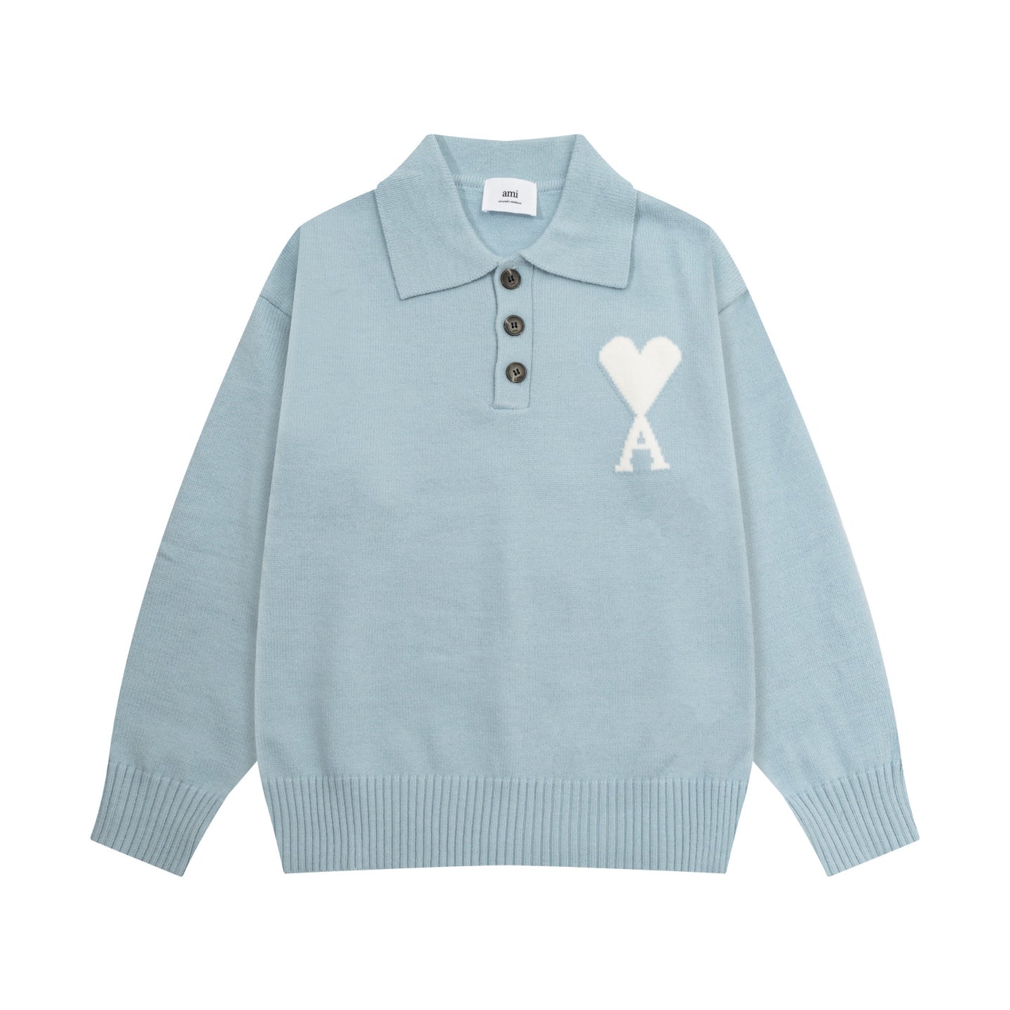 AMI PARIS  Collar Sweater