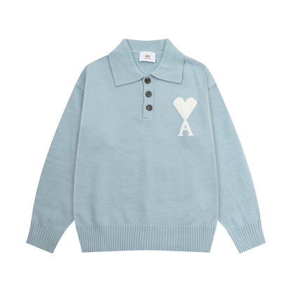 AMI PARIS  Collar Sweater