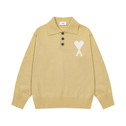 AMI PARIS  Collar Sweater