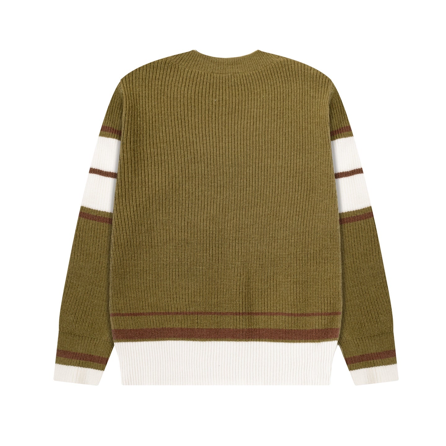 AMI PARIS Classic V-Neck Knit Sweater