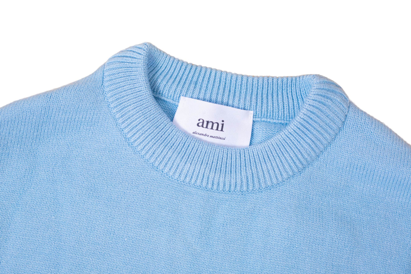 AMI Paris Heart Logo Unisex Sweater - Premium Cotton Blend