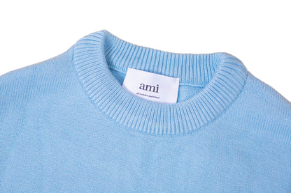 AMI Paris Heart Logo Unisex Sweater - Premium Cotton Blend