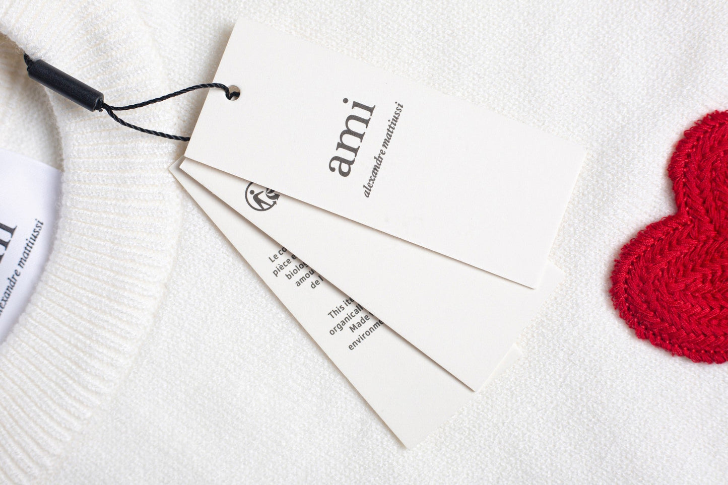 AMI Paris Minimalist Unisex T-Shirt - Premium Cotton Tee