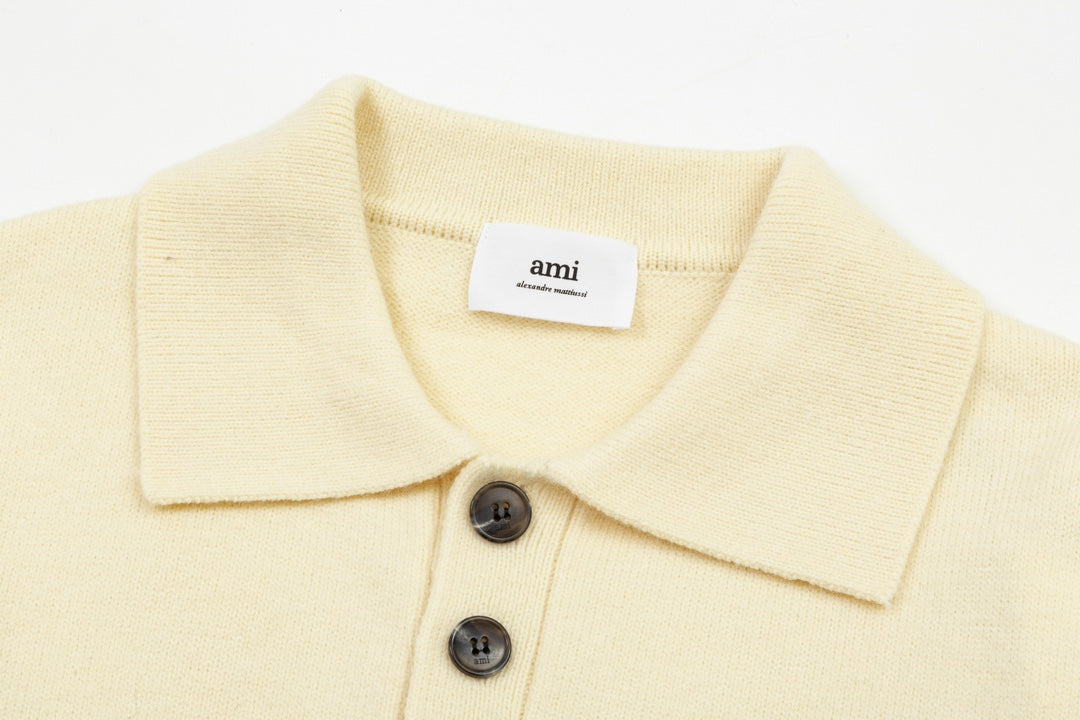 AMI Paris Essential Unisex T-Shirt - Premium Cotton Tee