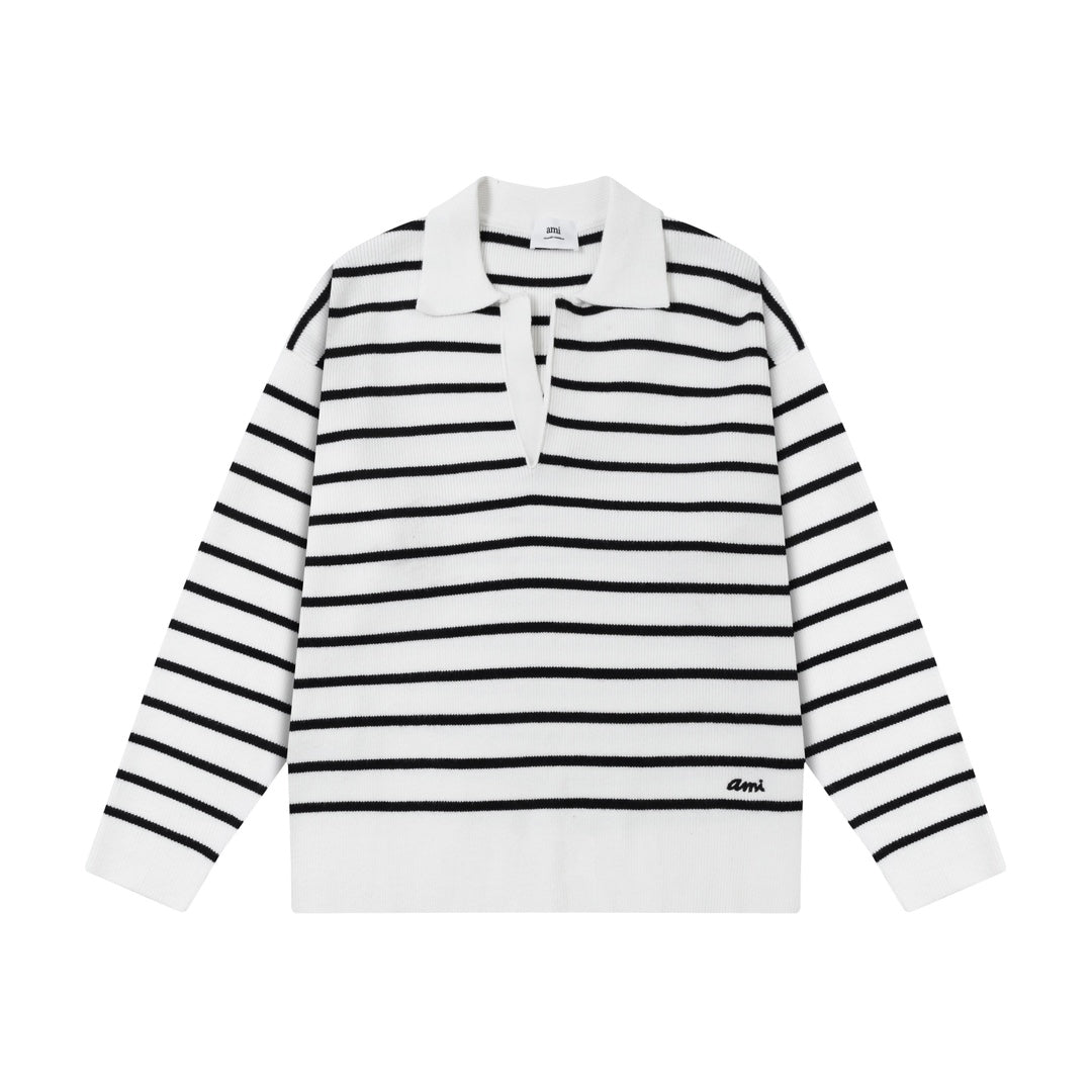 AMI Paris Neutral Tones Unisex T-Shirt - Premium Cotton Tee